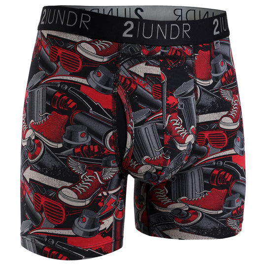 2UNDR Swing Shift Boxer Brief- Prints