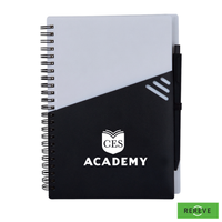 CES Academy - Providence Repreve® Ocean Recycled (RPP) Junior Notebook & Ballpoint Pen w/FSC® Paper