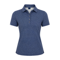 AJGA Flagstick Print Women's Performance Polo