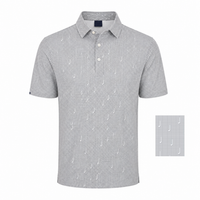 AJGA Maryville Junior Irons Print Men's Performance Polo