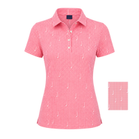 AJGA Irons Print Women's Performance Polo