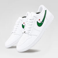 Custom Jordan 1 Low OG Golf-Clean on the Green