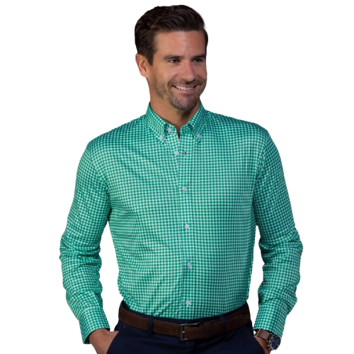 Collars & Co. Quattro Flex Dress Shirt with Button Down Collar