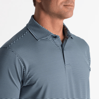 Fairway & Greene Owens Stripe Tech Polo