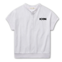 ICON Tasc Villa Knit Seersucker Short Sleeve Henley (Women's)
