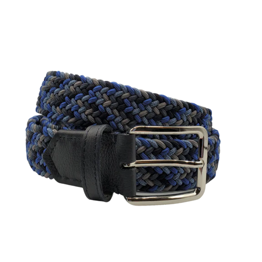 FH Wadsworth Multi Colored Stretch Belt