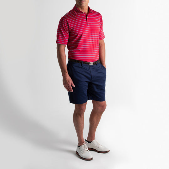 Fairway & Greene Faxon Stripe Jersey Polo