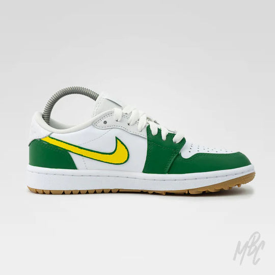 Style Driver Custom Air Jordan 1 Low Putting Greens