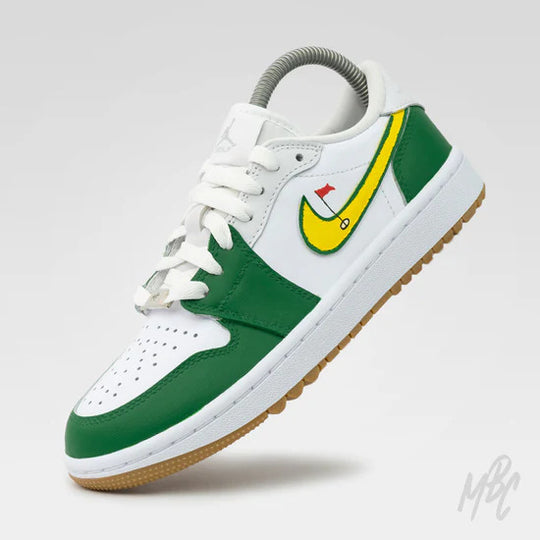 Style Driver Custom Air Jordan 1 Low Putting Greens