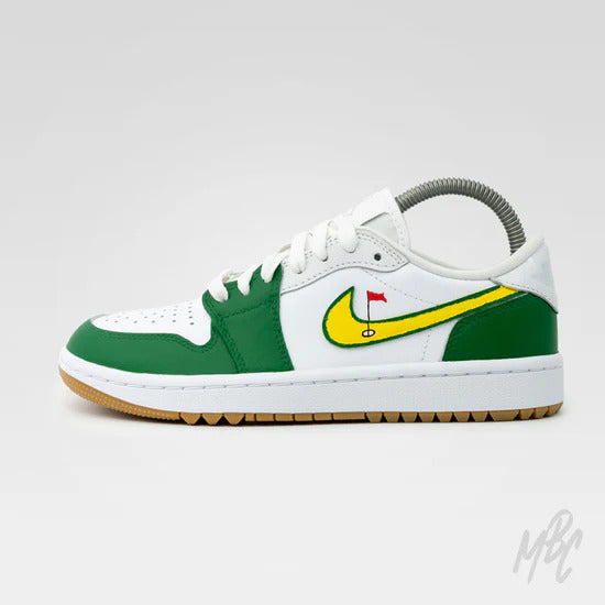 Style Driver Custom Air Jordan 1 Low Putting Greens