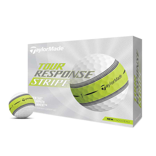 Taylormade Tour Response Stripe Golf Balls (3 Pack)