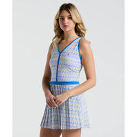 Penguin Cut-Out Pleated Tennis Dress