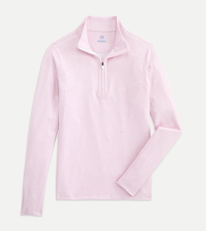 イノニット Mini Park Flats Pink Gingham AltheaMiniDress-