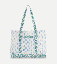 Renwick Block Print Weekend Tote
