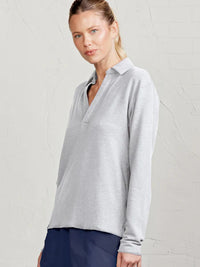 Tasc French Terry Polo Sweatshirt