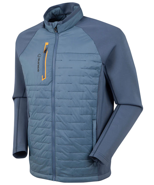 Sunice Men's Hamilton Hybrid Climaloft Lightweight Thermal Stretch Jacket