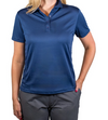 Style Driver Womens Solid Partner Polo