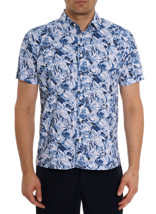 Robert Graham Occasio Short Sleeve Knit Top