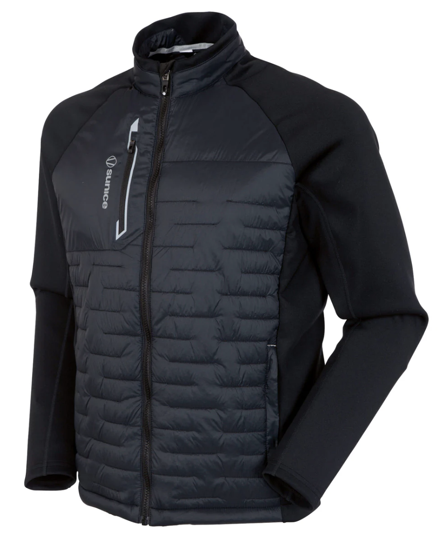 Sunice Men's Hamilton Hybrid Climaloft Lightweight Thermal Stretch Jacket