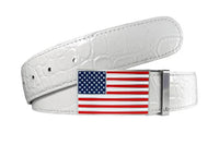 DRUH Crocodile White Belts