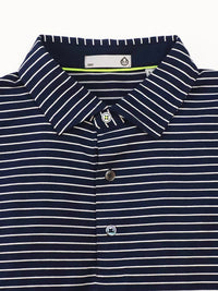 TASC Cloud Lightweight Polo Brookline Stripe