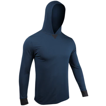 2UNDR Long Sleeve Hooded T-Shirt