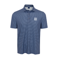 MBC Men's Flagstick Print Performance Polo