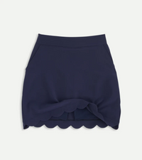 Renwick Scallop Hem Skort
