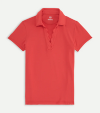 Renwick Scallop Placket Polo