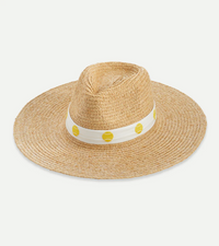 Renwick Tennis Ribbon Straw Hat