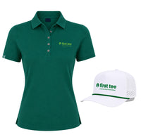 First Tee Women's Polo and Hat Combo